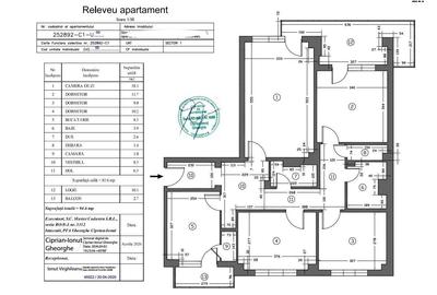 Apartament 4 camere Piata Amzei 82mp utili - 15