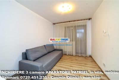 INCHIRIERE 3 camere BERCENI - Aparatorii Patriei, metrou, in vila - 12