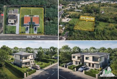 Teren intravilan Balotesti - Saftica 662mp - 1