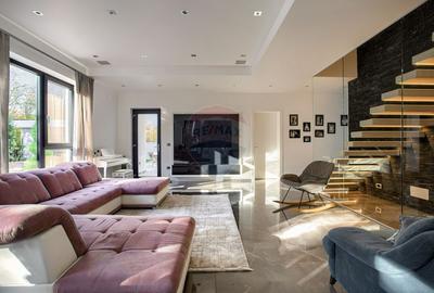 Vilă de lux stil mediteranian de vânzare zona Aradul Nou-Tabacovici - 13