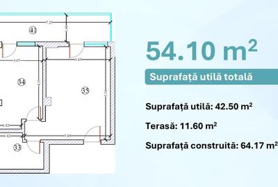 Apartament in complex cu piscina privata si sala de fitness - 8