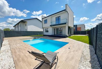 Vila individuală P+1E || 4 camere+3 băi+dressing || piscină + fireplace - 4