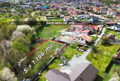 Teren 1,200mp si 400m2 cota drum Satu Nou de Jos / Strada Principala - 4