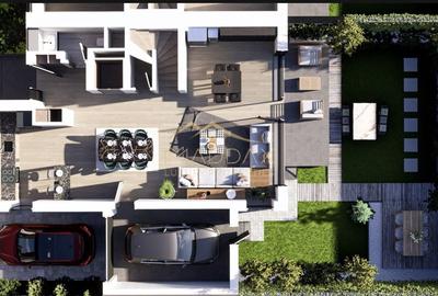 Vila SMART_Moderna_LUX**6 camere**Lift interior// Duplex**P+2//Pipera - 49