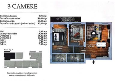 AP 3 CAM. PARTER - LOCUINTA / SPATIU COMERCIAL. COMPLEX PREMIUM! - 2