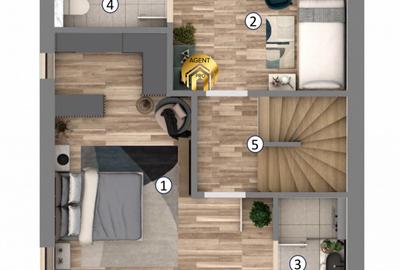 Casa Noua P+1+M - 4 camere - Prima inchiriere - Otopeni - Ferme - 21