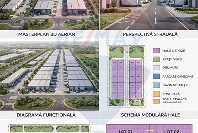 Hale industriale noi de inchiriat – spatii modulare 100–560 mp - 8