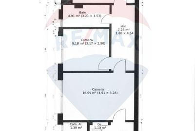 Apartament 3 camere, parter, centrală proprie – Aurel Vlaicu, Arad - 12