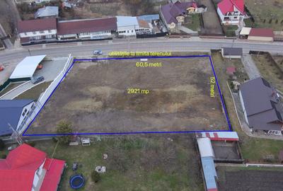 Teren 2921 mp Targu Neamt -Sos Baile Oglinzi - 1