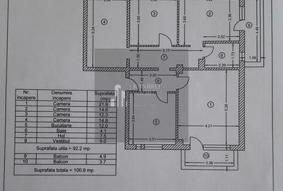 Apartament 4 camere Otopeni - 13
