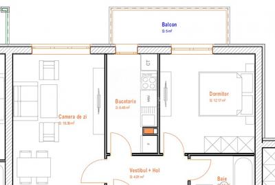 Ocazie Unică: 2 Camere  110.000€ (TVA 0%) în Cosmopolis - 7
