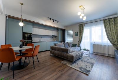 Apartament ultrafinisat si mobilat de vanzare, 2 camere Floresti