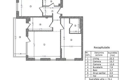Apartament cu 3 camere The Suburb Buftea - 18