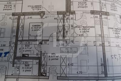 Apartament 2 camere, parcare, constructie finalizata cu CF - 4