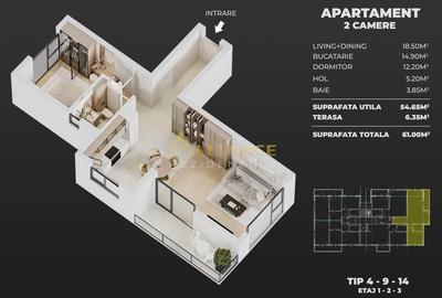 Ame Residence Exclusivitate  Proiect nou ap 2 si 3 camere - 8