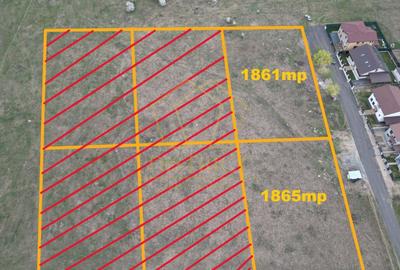 Parcele de teren pentru bloc P+3E+Er | Giroc - 1