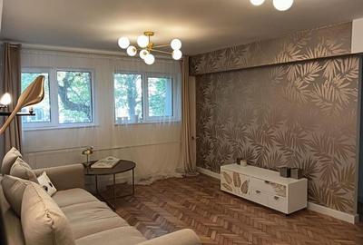 Apartament cu 3 camere semidecomandat, mobilat în Floreasca