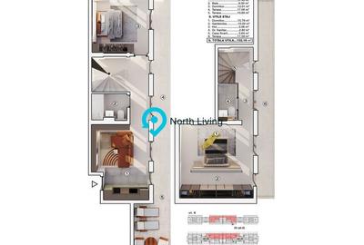 Penthouse 3 camere, 132 mp, terase, Prelungirea Ghencea - 11