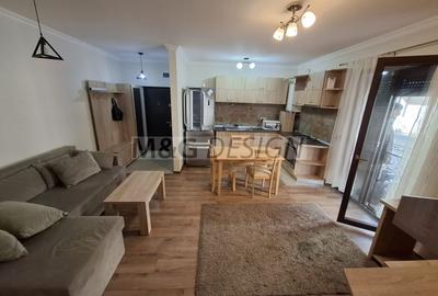 Apartament cu 2 camere semidecomandat, mobilat în Giroc