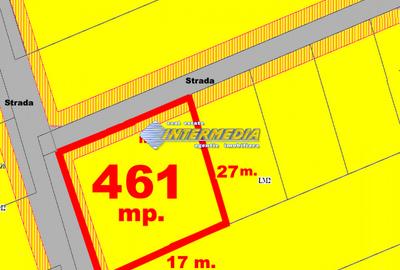 462 mp Teren Intravilan BARABANT d=19 m. Drum Asfaltat Imprejmuit si Utilitati - 1