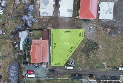 Comision 0% Teren intravilan 668 mp| Giroc | Autorizație construcție - 2