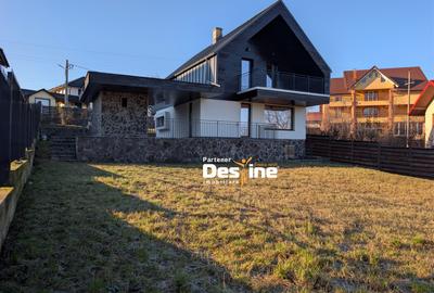 Casa design Nordic D+P+1+POD stil Scandinav 160 mpU si 800 mp teren Rond Bucium - 1