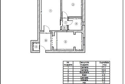 Apartament 2 camere-semidecomandat-zona Crangasi - 6