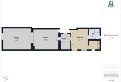 De închiriat Apartament cu 2 camere etaj 1 - Zonă Centrală - Arad - 16