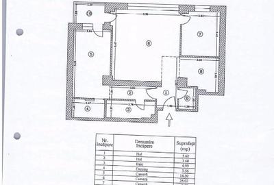 Apartament mobilat 3 Camere in Natura Residence - 13
