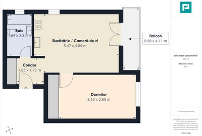 Apartament 2 camere complet mobilat in Chișoda - 6
