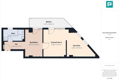 Apartament cu 2 camere | Etaj 2 | Zona Aradului - 12