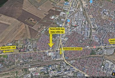 Teren 6100 mp platforma betonata in Constanta intrare de pe A2 Bd. IC Bratianu - 9