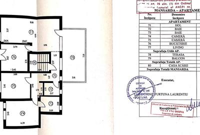 PENTHOUSE MANSARDAT, TERASĂ VEDERE PANORAMICĂ, 122 MP, LOC PARCARE, SECTOR 4 - 14