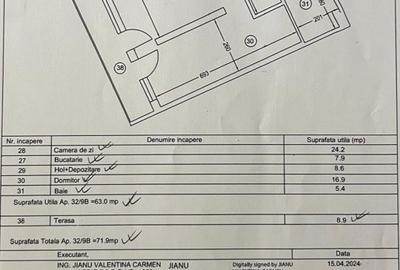 Apartament 2 camere | 72 mp | Bloc 2024 | Parcare subterană | Zona Dacia - 9