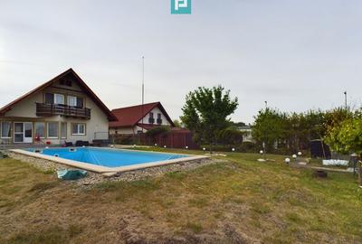 Casa individuala cu piscina si teren generos in Becicherecu Mic