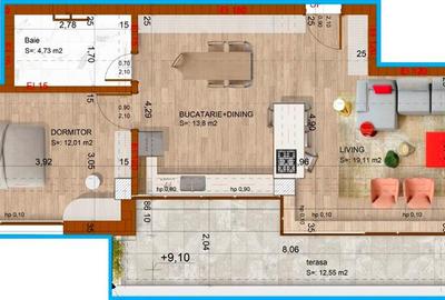 Apartament in bloc boutique langa parcul Ciresarii - 4