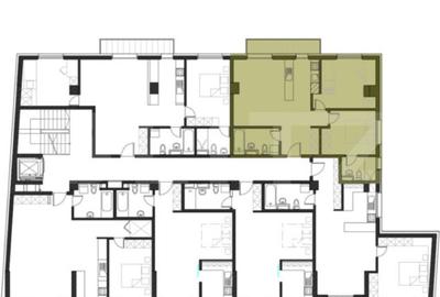 Apartament cu 3 camere, 2 bai, 65 mp, bloc nou, zona Iulius Mall - 3