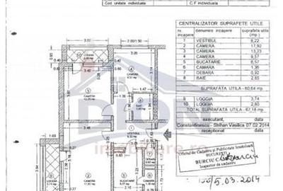Apartament cu 3 camere decomandat în Drumul Taberei