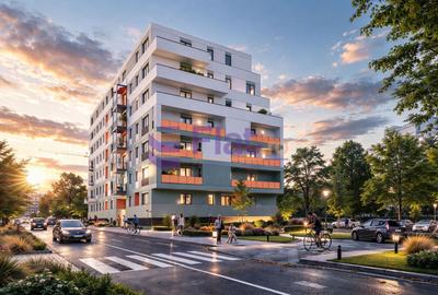 Apartament cu 2 camere decomandat în Tractorul