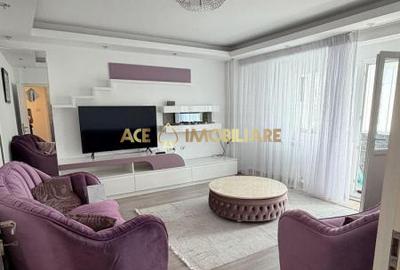 Apartament cu 3 camere semidecomandat, mobilat în Tineretului