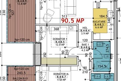 Apartament 3 camere de inchiriat One Verdi Park - 10