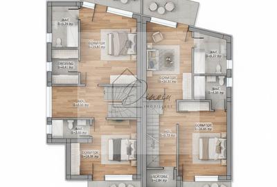 Vila 5 camere Otopeni - centru I individuala, calcan I P+1E+M I COM0% - 11