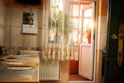 3 camere decomandate , centrala pe gaze, mobilat ,zona Dacia , pozitie excelenta - 10