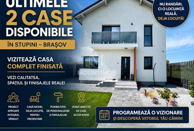 Ultimile 2 unități disponibile, Casă modernă 140 mp/utili, Stupini - 17
