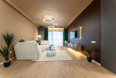 Apartament cu 2 camere semidecomandat, mobilat în Florești