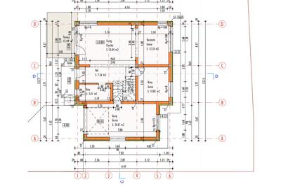 Casa individuală în constructie, 120 mp, teren 400 mp, Zona Profi, Chinteni - 2