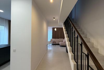 Vila 4 camere curte Corbeanca, Complex rezidential inchis cu piscina proprie - 10