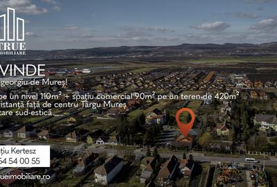 Casă 110m² + spațiu com 90m², teren 420m², Sângeorgiu de Mureș! - 20