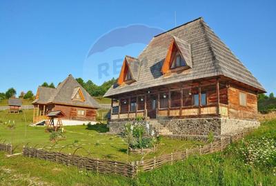 Vanzare 3 case de vacanta si 15750 mp teren, Botiza, Maramures - 1