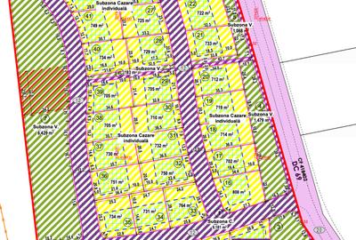 Teren Construcții intravilan de 700 mp, în Central